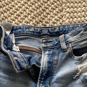 American Eagle Distressed Blue Jeans